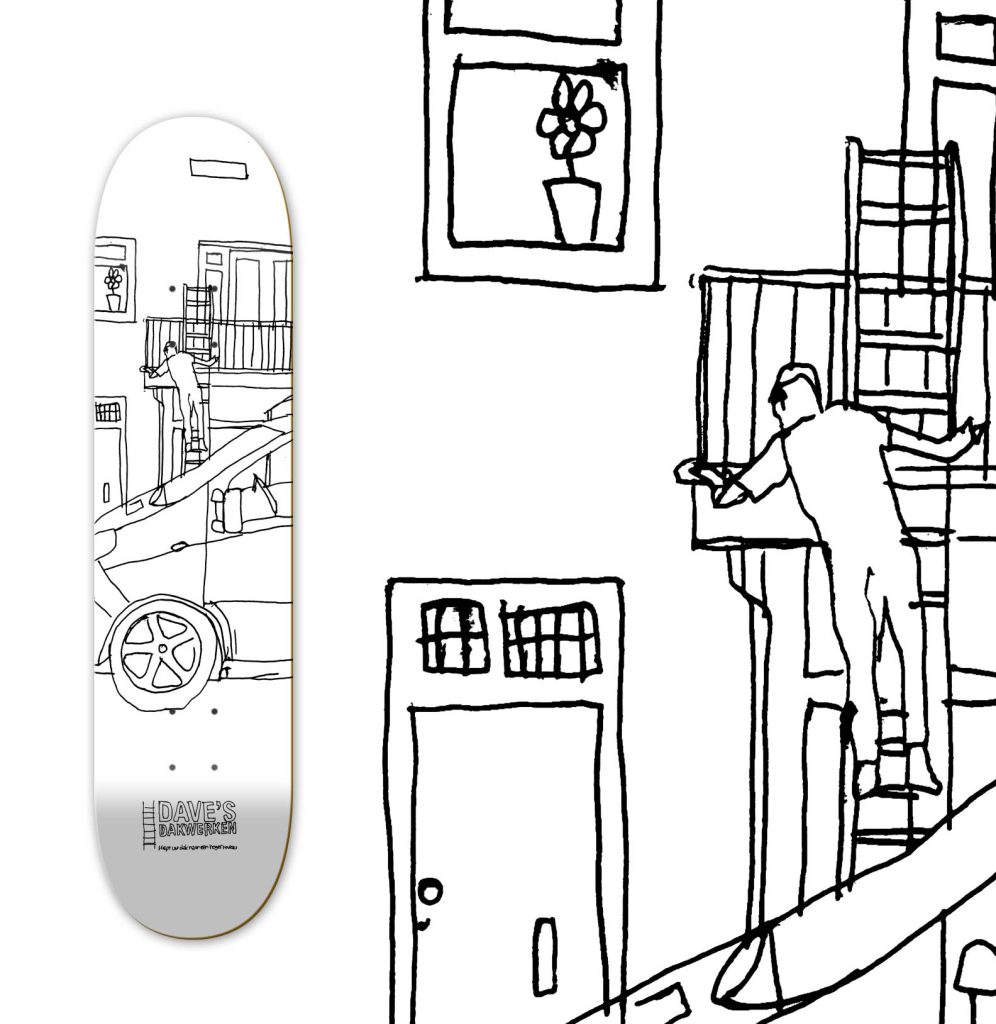 een skateboard bedrukken