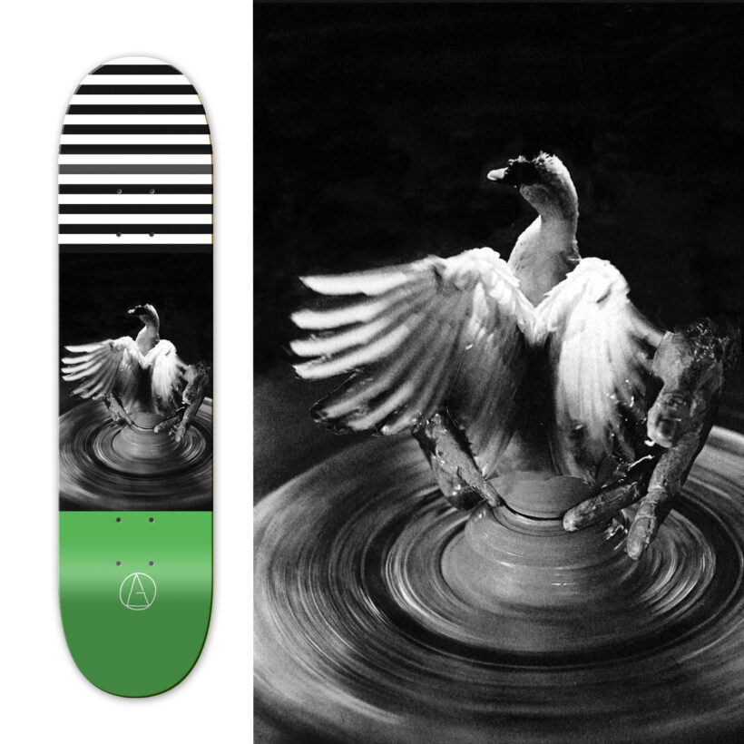 Swan skateboard
